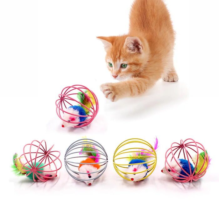 Cat Bell Mouse Cage Toys