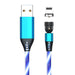 540 Rotate Luminous Magnetic Charging Mobile Phone Cable - Glamour Hills